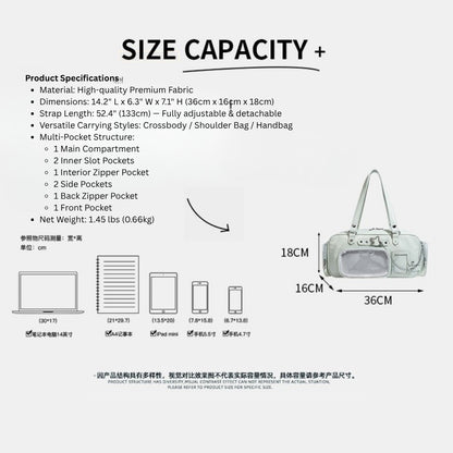 Cyber-Sweet Large Capacity Ita Bag