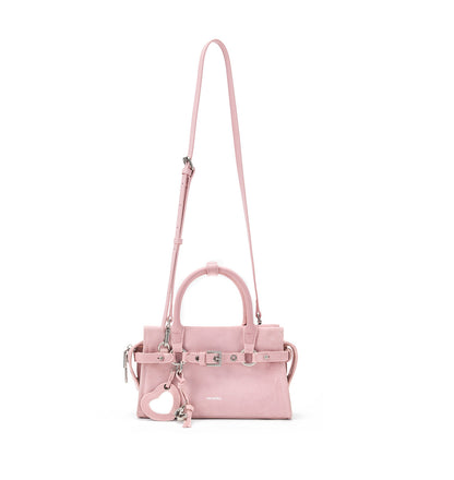 Ballet Princess Suede Crossbody Bag
