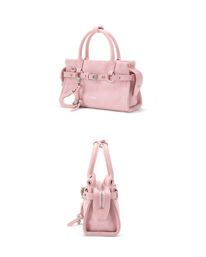 Ballet Princess Suede Crossbody Bag