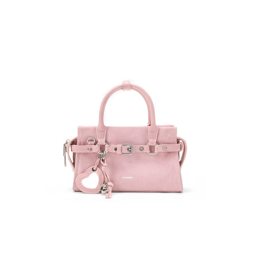 Ballet Princess Suede Crossbody Bag