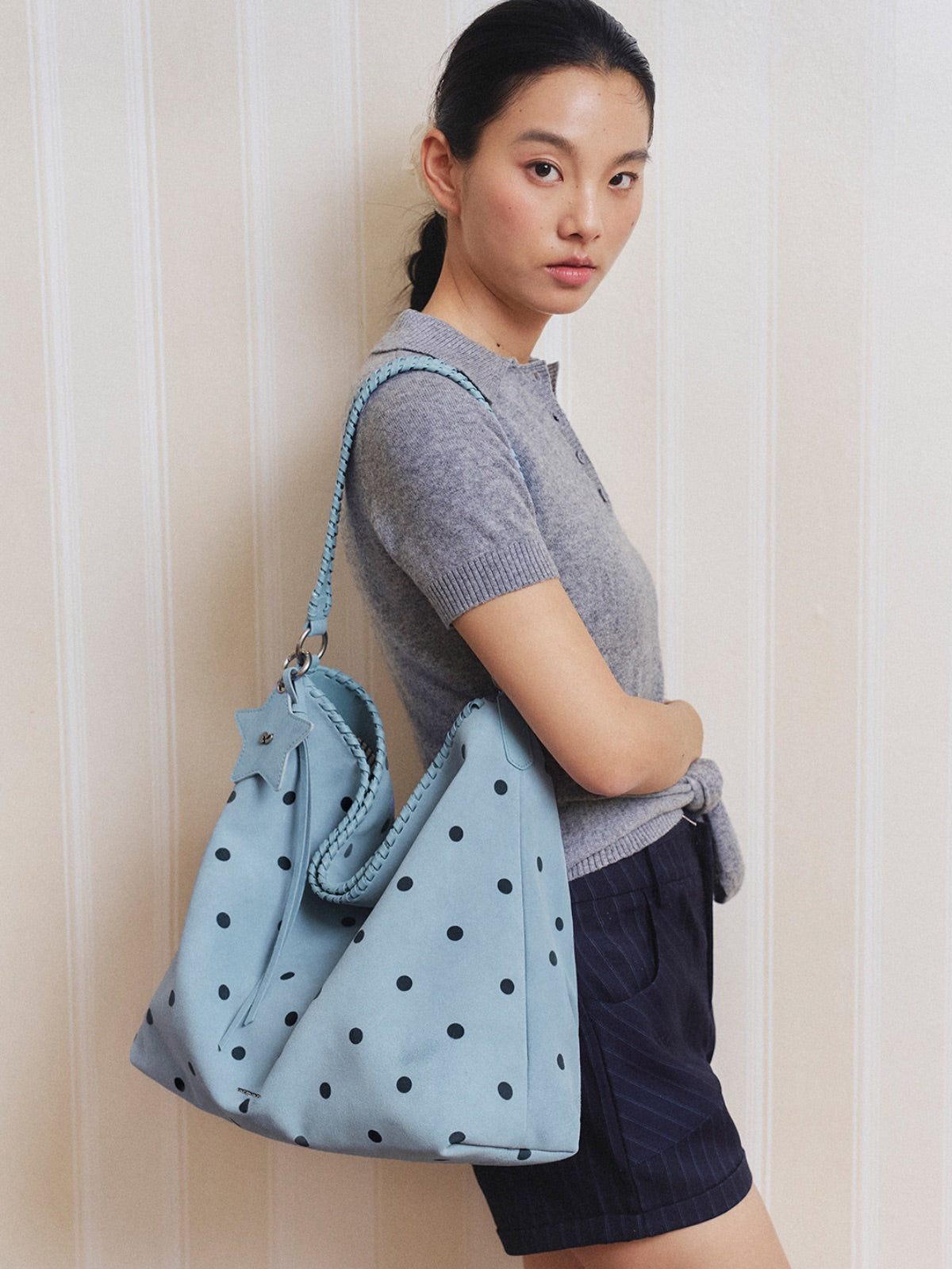 The Nomad Vibe Suede Hobo Tote