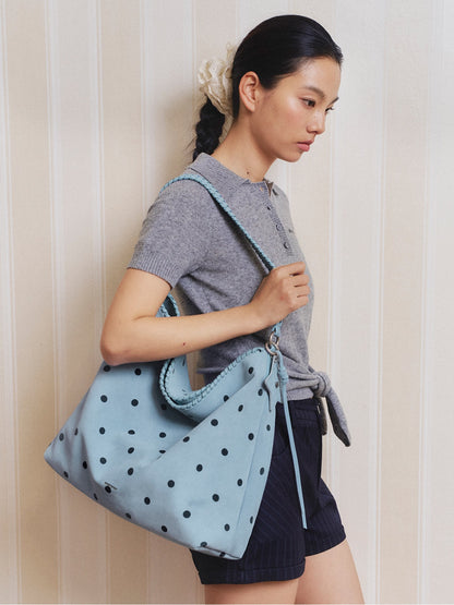 The Nomad Vibe Suede Hobo Tote